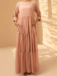 Pink Linen Tunic - ALCR-LK-1018