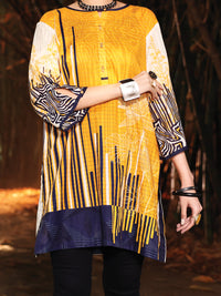 Yellow Lawn Tunic - ALP-LK-1020