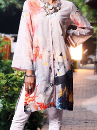 Grey Lawn Tunic - ALP-LK-1024