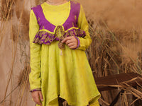 Green Raw Silk 2 Piece Stitched - ALT-2PS-LKS-1025