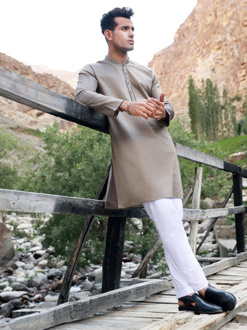 OLIVE KURTA - AL-K-1026