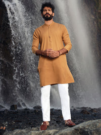 Mustard Kurta - AL-K-1037