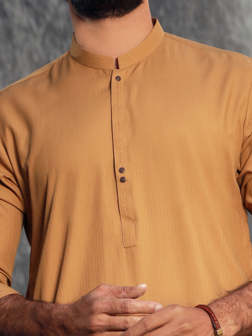 Mustard Kurta - AL-K-1037