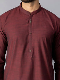 Maroon Kurta - AL-K-1078