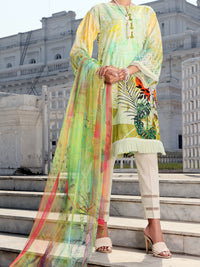 Green Lawn 3Pc Unstitched - ALP-3PS-1131
