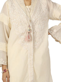 White 2Pc Formal Stitched - AL-2PS-LS-280