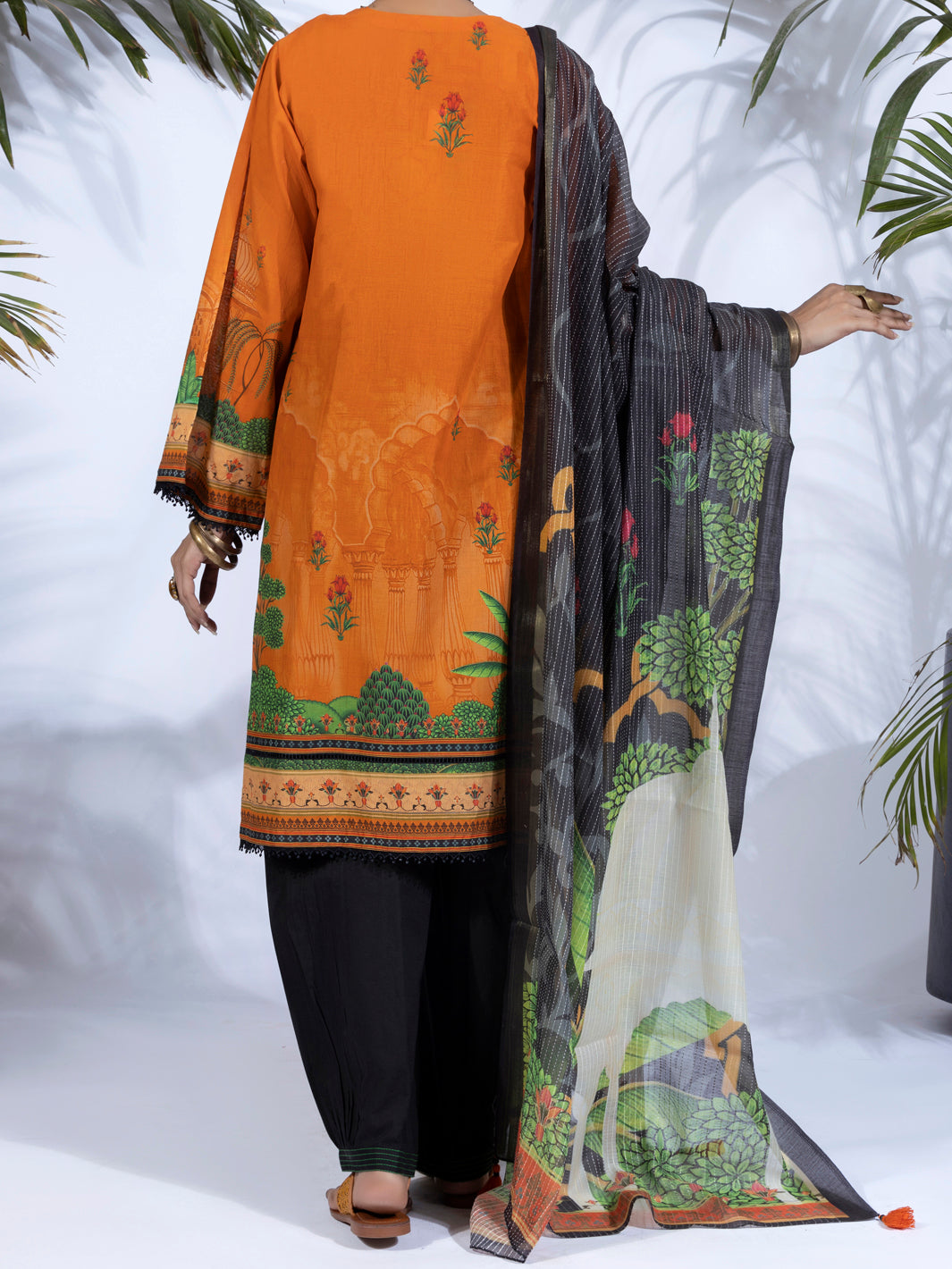 Terracotta Lawn 3Pc Stitched - ALP-3PS-1248