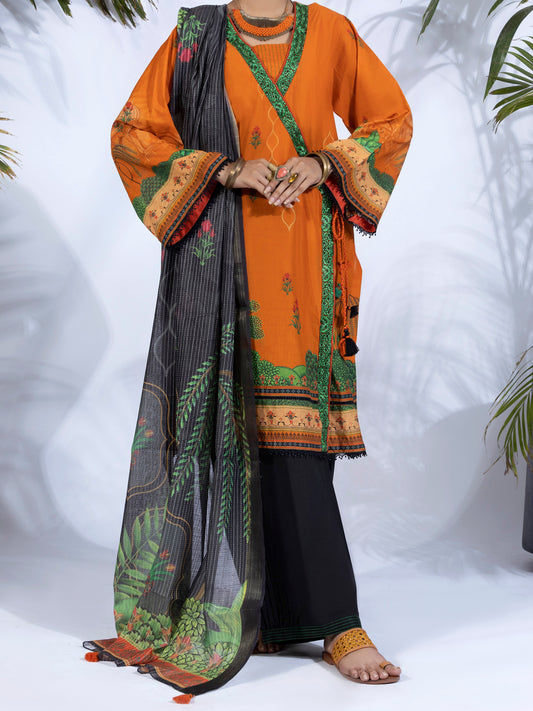 Terracotta Lawn 3Pc Stitched - ALP-3PS-1248