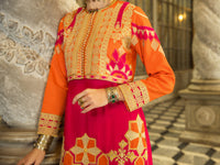 Pink Raw Silk 2Pc Stitched - ALP-2PS-LKS-1276