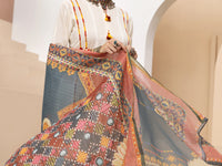 Off White Woolen 3Pc Unstitched - ALP-3PS-1313