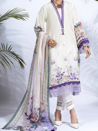 Ivory Lawn 2Pc Unstitched - ALP-2PS-1319