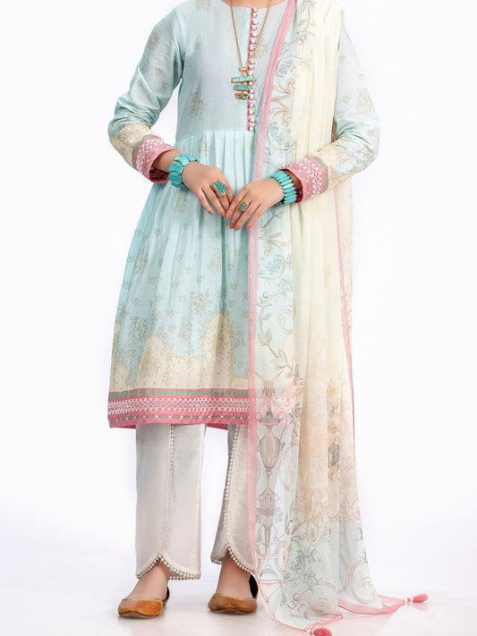 Aqua Lawn 2Pc Unstitched - ALP-2PS-1322