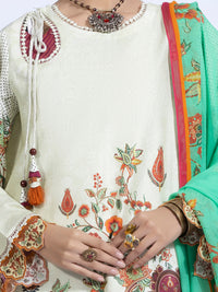 Ivory Lawn 2Pc Unstitched - ALP-2PS-1325