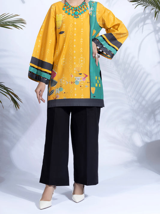 Orange Lawn 2Pc Unstitched - ALP-2PS-1327