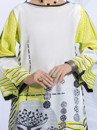 White Lawn 2Pc Unstitched - ALP-2PS-1329