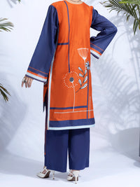 Orange Lawn 2Pc Unstitched - ALP-2PS-1331