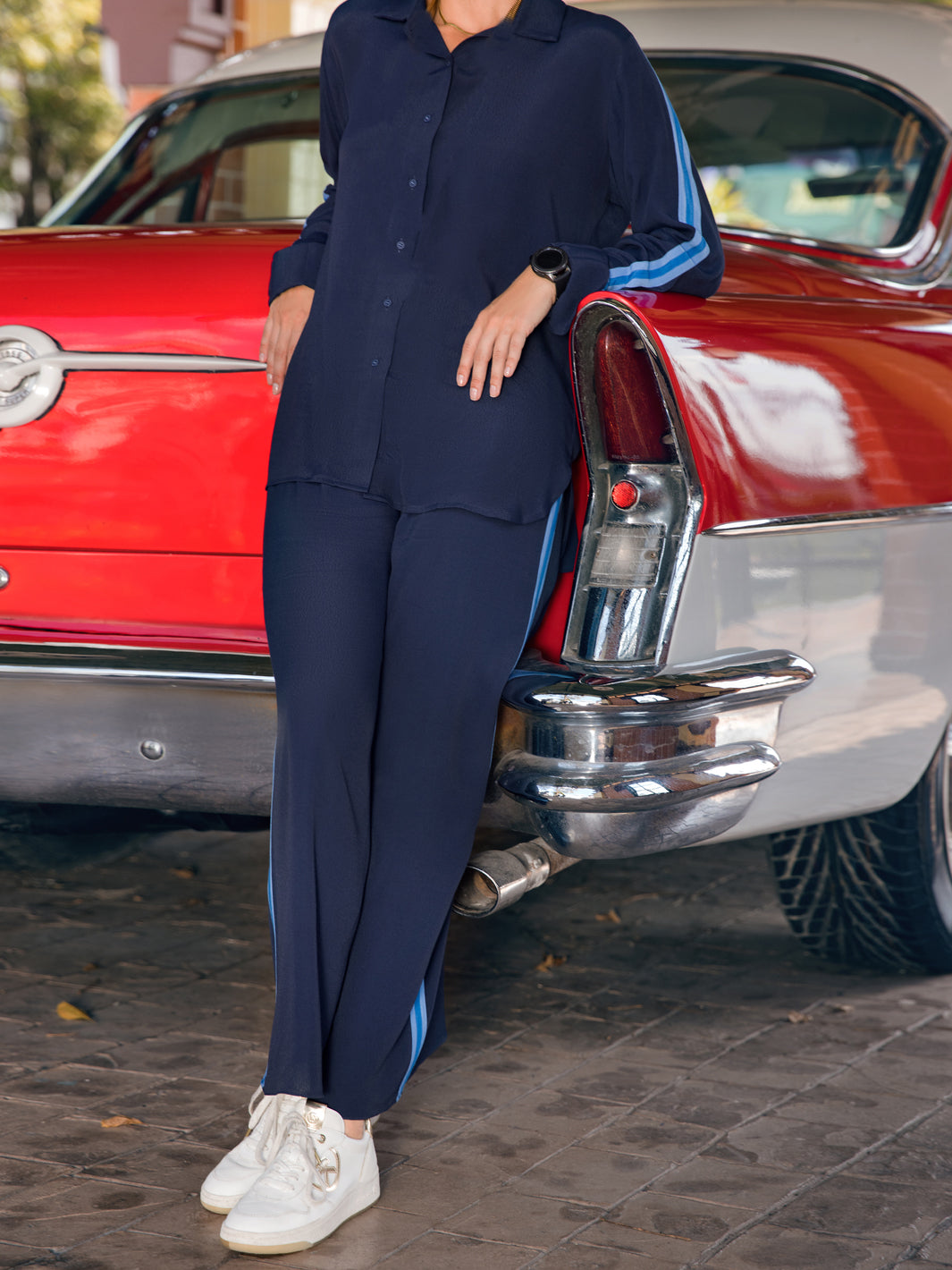 Blue 2Pc Stitched - ALP-2PS-LKS-1335