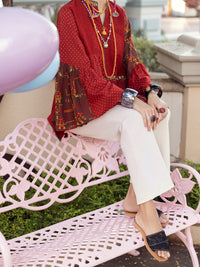 Red Dobby Tunic - ALP-LK-1361