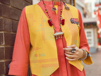 Pink Dobby Tunic - ALP-LK-1363