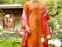 Mustard Lawn 3Pc Unstitched - ALP-3PS-1382