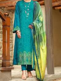 Sea Green 3 Piece Unstitched - ALP-3PS-1405