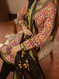 Multicolor Lawn 3Pc Stitched - ALP-3PS-1423