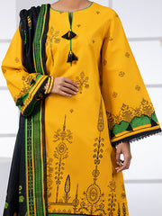 Mustard Lawn 2 Piece Unstitched - ALP-2PS-1445A