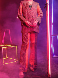 Brown Satin 2Pc Stitched - ALP-2PS-LKS-1458