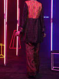 Maroon 2Pc Stitched - ALP-2PS-LKS-1460