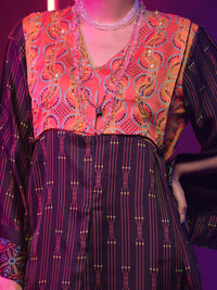 Maroon 2Pc Stitched - ALP-2PS-LKS-1460