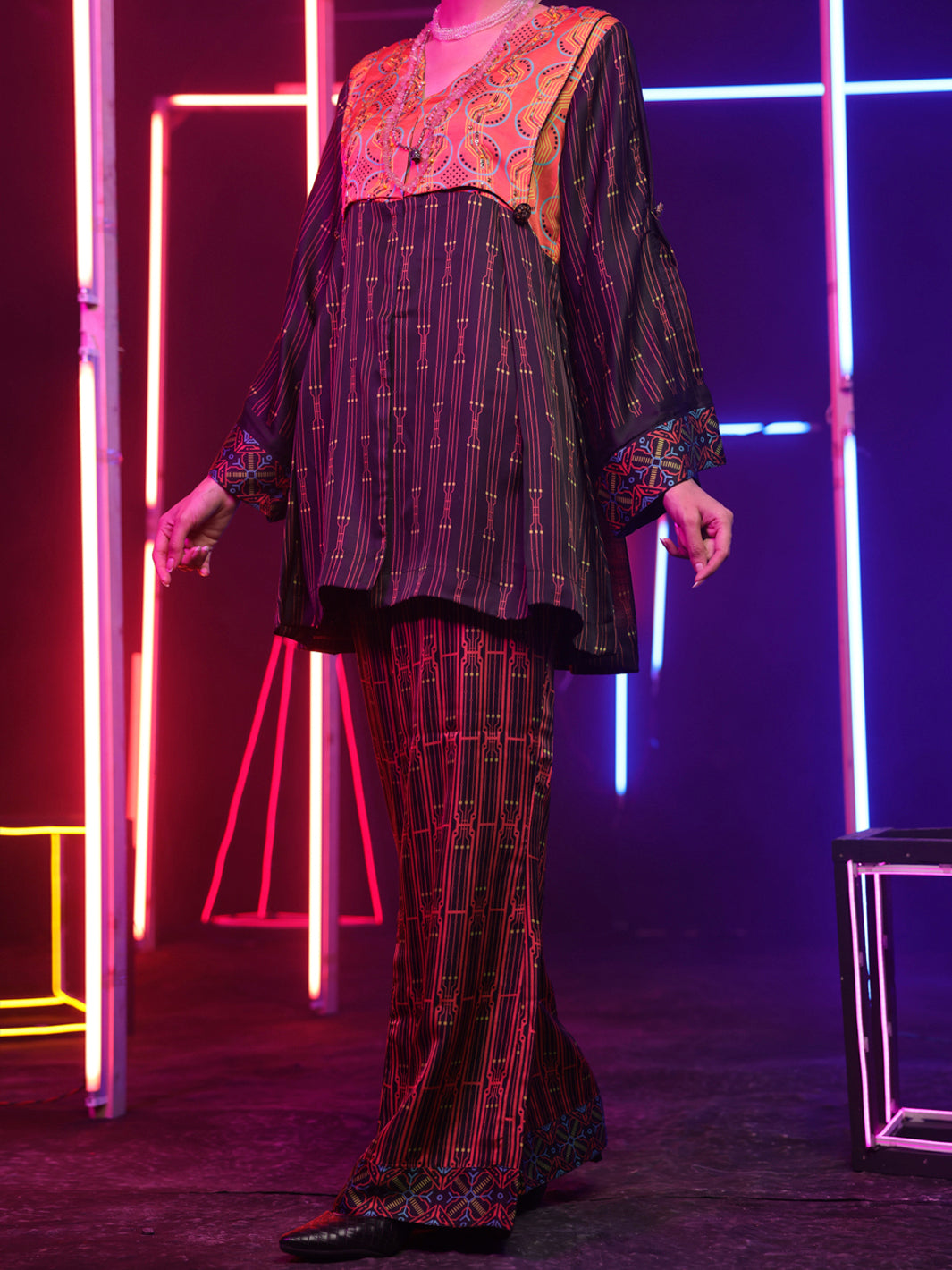 Maroon 2Pc Stitched - ALP-2PS-LKS-1460