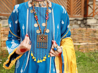 Blue Lawn 3Pc Unstitched - ALP-3PS-1476