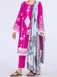 Fuchsia Lawn 3Pc Unstitched - ALP-3PS-1493
