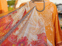 Mustard Lawn 3 Piece Stitched - ALP-3PS-1513