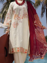 Pistachio Jacquard 3 Piece Unstitched - ALP-3PS-1518
