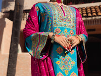 Ferozi Silk 3 Piece Unstitched - ALP-3PS-1524