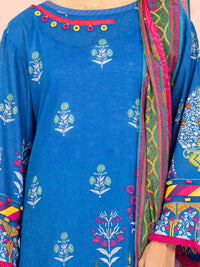 Blue Lawn 3 Piece Unstitched - ALP-3PS-1545