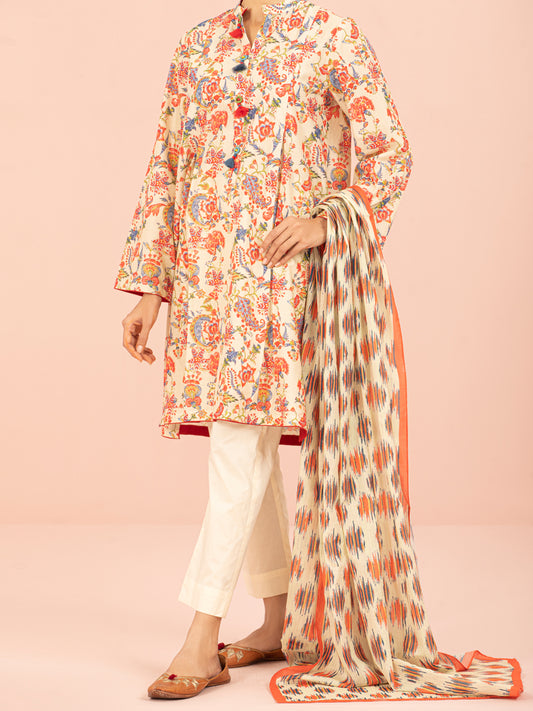Multicolor Lawn 2 Piece Unstitched - ALP-2PS-1557