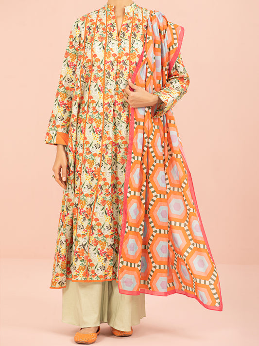 Multicolor Lawn 2 Piece Unstitched - ALP-2PS-1559
