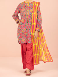 Pink Lawn 2Pc Unstitched - ALP-2PS-1560