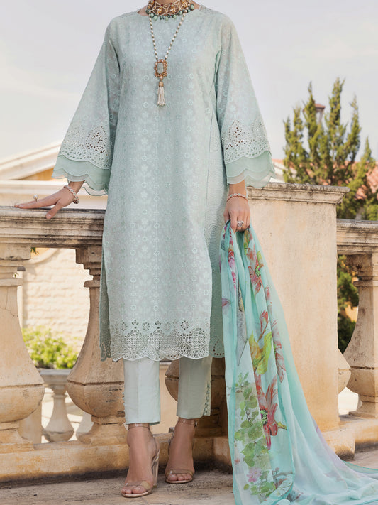 Ferozi Lawn 3Pc Unstitched - ALP-3PS-1586
