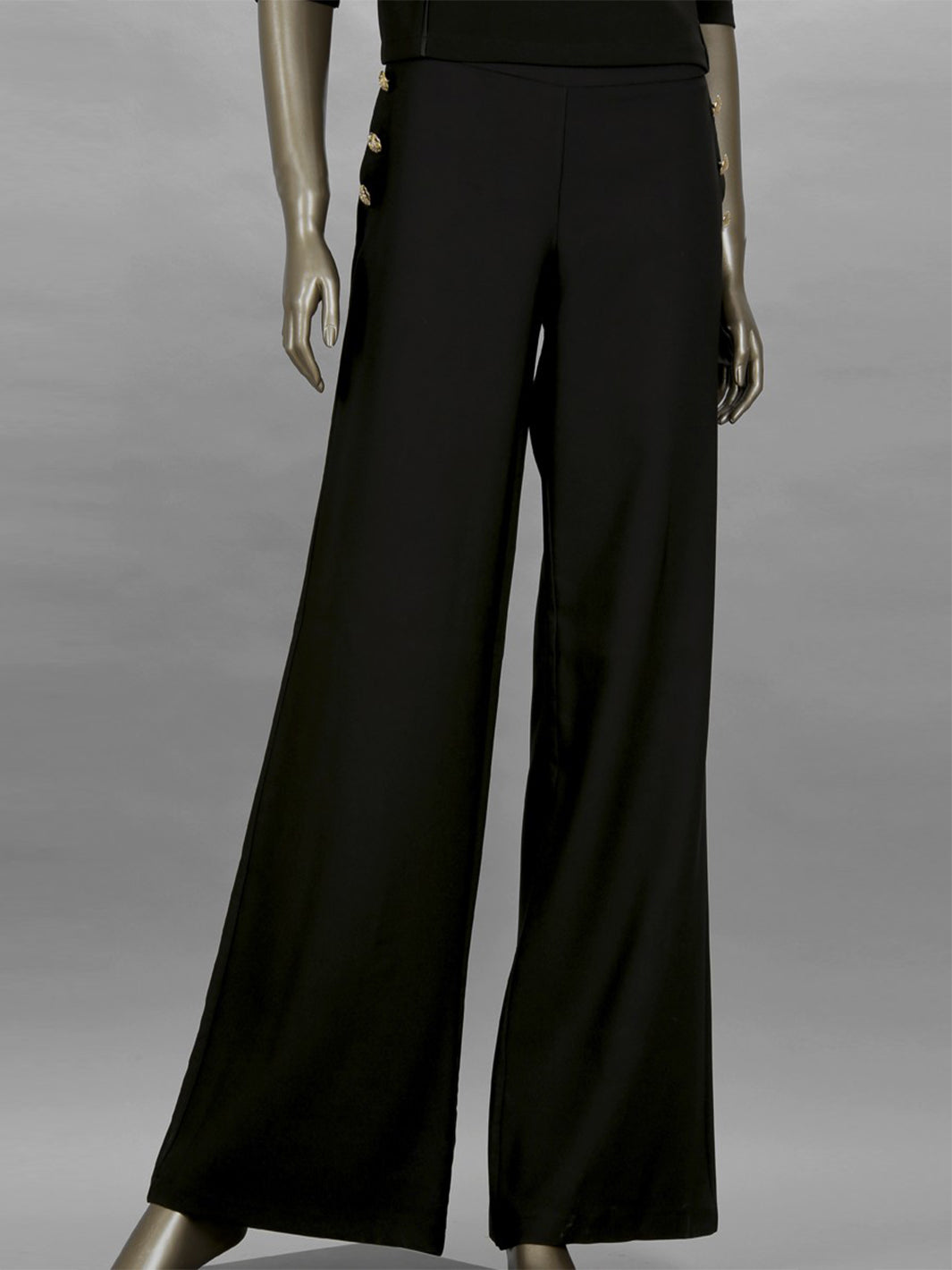 Black Women Trouser - AL-T-2017 - Almirah Online