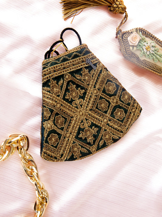 Embroidered Women Face Mask - AL-LFM-001C