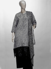 Grey 2 Piece Unstitched - ALP-317