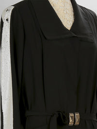 Black & Beige Women Top - JT-2007