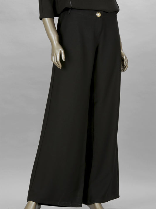 Black Women Trouser - AL-T-2018 - Almirah Online