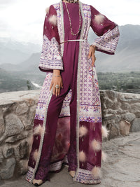 Pink Cambric 2 Piece Unstitched - AWP-240