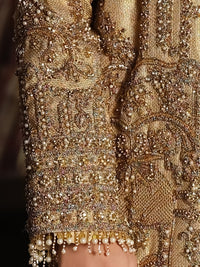 Golden Jamawar 2 Piece Formal Suit - LS-242