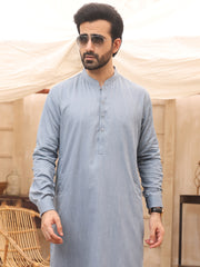 Blue Kameez Shalwar - AL-KS-2641