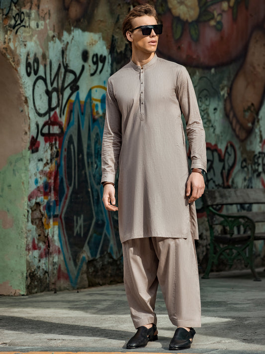 Sand Kurta Shalwar - AL-KS-2660